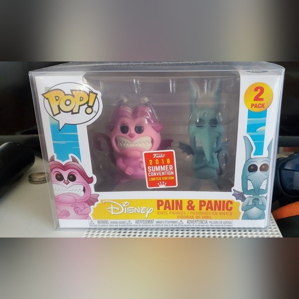 Hercules Pain and Panic 2 pack Funko